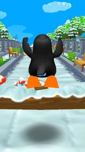 Изображение игры: Penguin Run