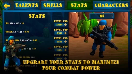 Изображение игры: Action Soldiers: Survival Zombie