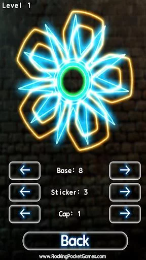 Изображение игры: Fidget Spinner Battle Night