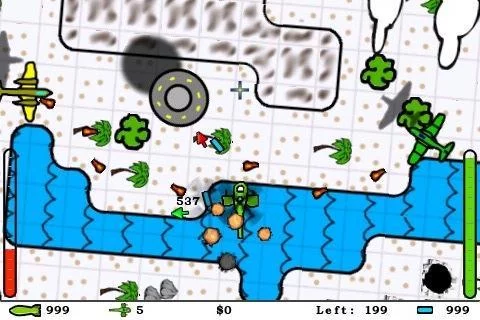 Изображение игры: Doodle Chopper