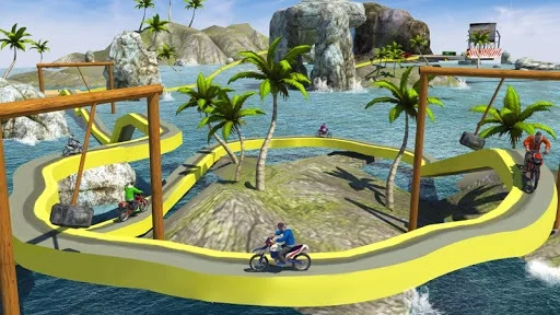 Изображение игры: Bike Race - Stunt Racing Games