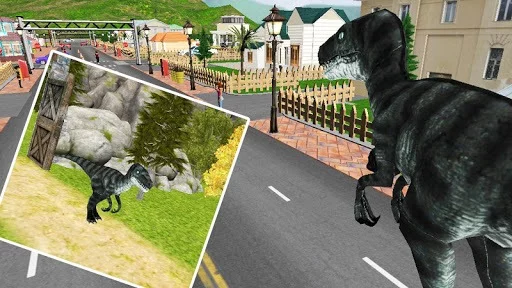 Изображение игры: Dinosaur 3D Attack
