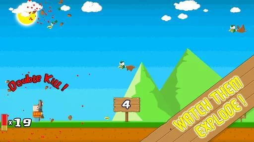 Изображение игры: Explode the Ducks