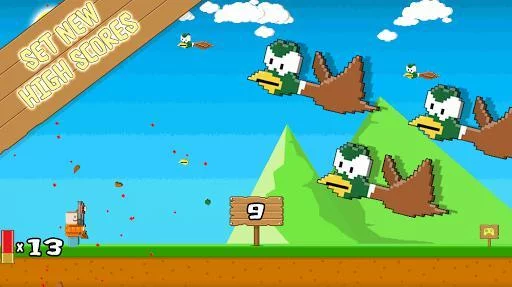 Изображение игры: Explode the Ducks