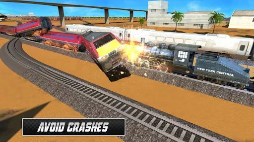 Изображение игры: Train Games 2017 Train Racing