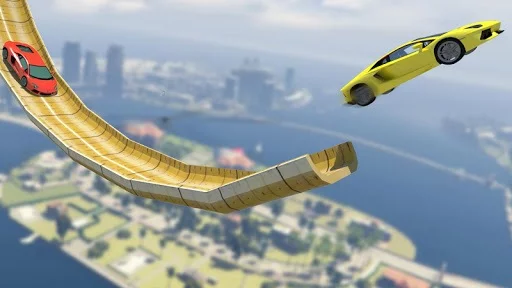 Изображение игры: Mega Ramp: Impossible Stunts 3D