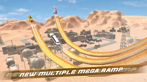 Изображение игры: Mega Ramp: Free Impossible Stunts