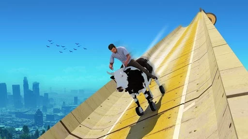 Изображение игры: Mega Ramp: Impossible Stunts 3D