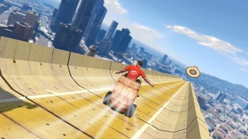 Изображение игры: Mega Ramp: Impossible Stunts 3D