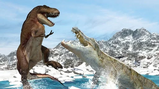 Изображение игры: Dinosaur Games - Deadly Dinosaur Hunter