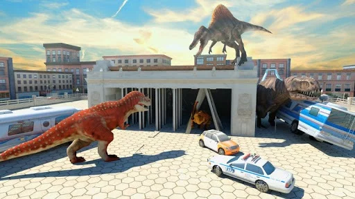 Изображение игры: Dinosaur Hunter Sim Dinosaur Games