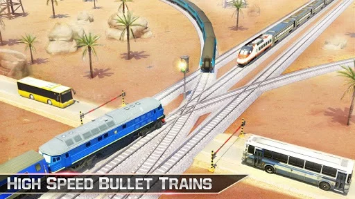 Изображение игры: Train Games Free Train Driving