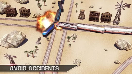Изображение игры: Train Games Free Train Driving