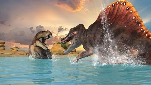 Изображение игры: Dinosaur Games - Deadly Dinosaur Hunter