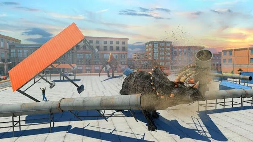 Изображение игры: Dinosaur Hunter Sim Dinosaur Games