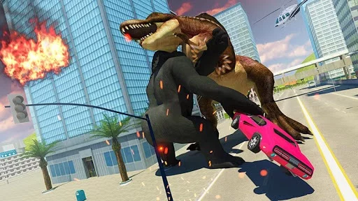 Изображение игры: Dinosaur Hunter 2018: Dinosaur Games