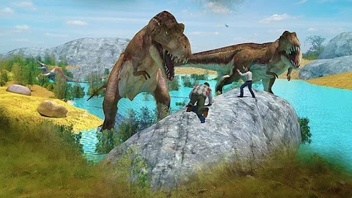 Изображение игры: Dinosaur Hunter 2018: Dinosaur Games