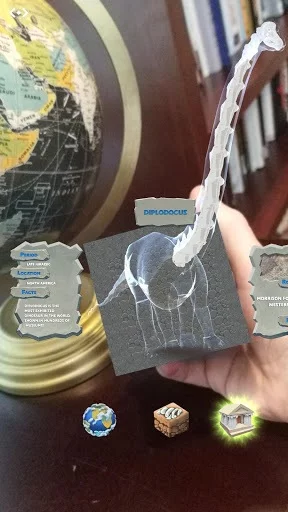 Изображение игры: DinoDigger for Merge Cube