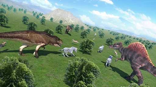 Изображение игры: Dinosaur Hunter 2018: Dinosaur Games