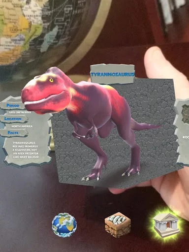 Изображение игры: DinoDigger for Merge Cube