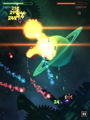 Изображение игры: Gemini Strike Space Shooter