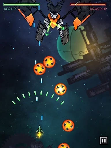 Изображение игры: Gemini Strike Space Shooter