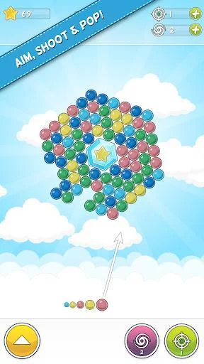 Изображение игры: Bubble Cloud
