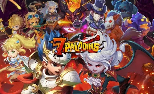 Изображение игры: 7 Paladins NA: 3D RPG x MOBA