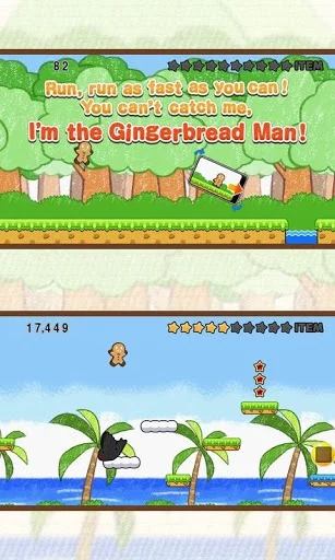 Изображение игры: Gingerbread Dash! LITE