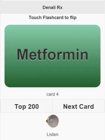 Изображение игры: Pharmacy Flashcards Demo