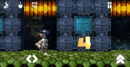 Изображение игры: Space Robot Platform Game