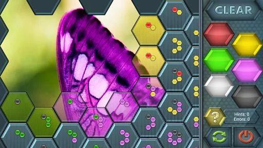 Изображение игры: HexLogic - Butterflies