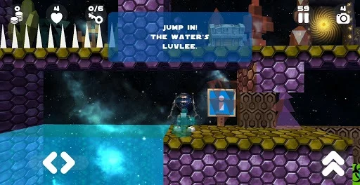 Изображение игры: Space Robot Platform Game