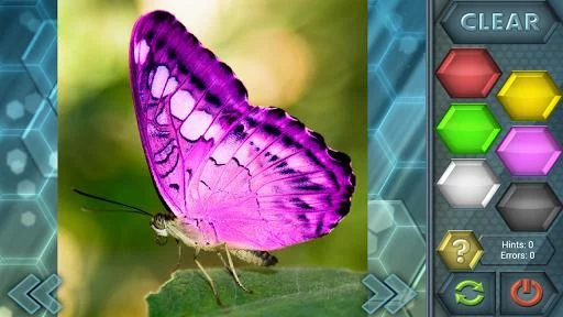 Изображение игры: HexLogic - Butterflies