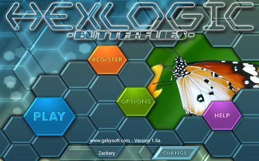 Изображение игры: HexLogic - Butterflies