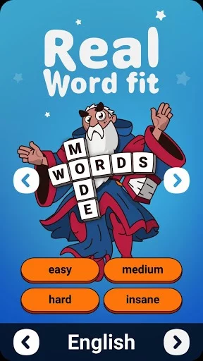 Изображение игры: Word Fit Fill-In Crosswords