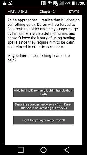 Изображение игры: Magium - Text adventure RPG (CYOA)
