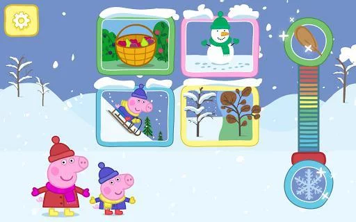 Изображение игры: Peppa Seasons: Autumn & Winter
