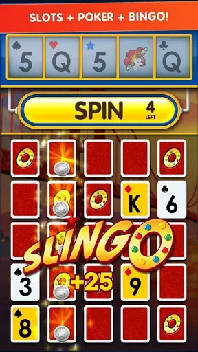 Изображение игры: Slingo Shuffle - Bingo & Slots