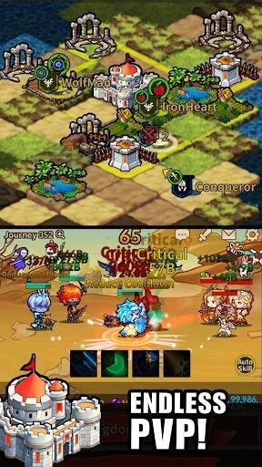 Изображение игры: Infinity Heroes: Idle RPG