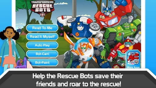 Изображение игры: Transformers Rescue Bots