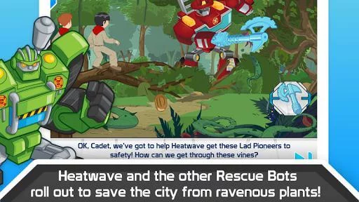 Изображение игры: Transformers Rescue Bots