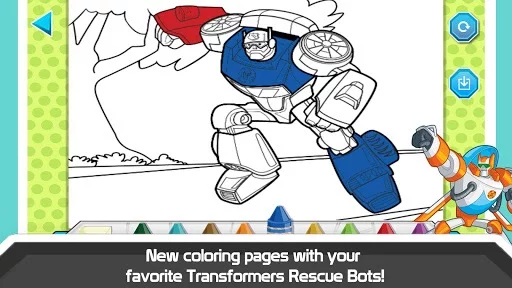 Изображение игры: Transformers Rescue Bots