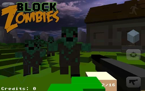 Изображение игры: Block Warfare: Zombies