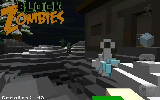 Изображение игры: Block Warfare: Zombies