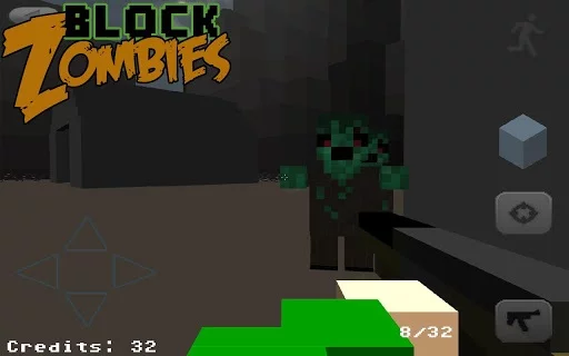 Изображение игры: Block Warfare: Zombies