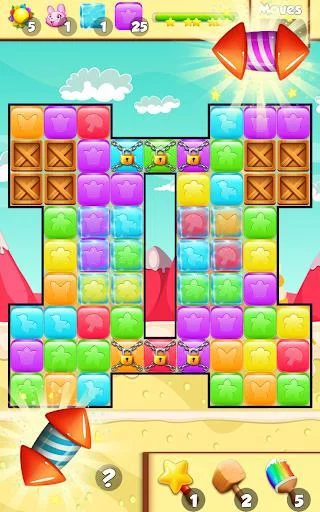 Изображение игры: Toy Pop Cubes Blast - Bunny Rescue