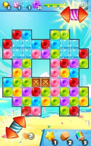 Изображение игры: Candy Block Legend - Puzzle Match And Blast