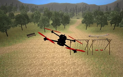 Изображение игры: Drone Simulator 2018