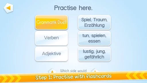 Изображение игры: GrammatikDuell: German grammar